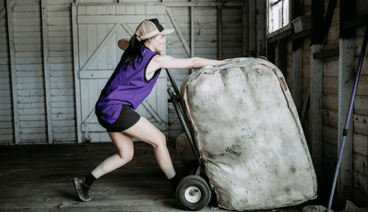 Purple | Shearing Singlet