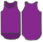Purple | Racer Back Shearing Singlet