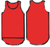 Red - Black Trim | Shearing Singlet